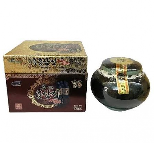Cao Hắc Sâm Đông Trùng Hạ Thảo Hàn Quốc Hũ 1KG Chính Hãng 